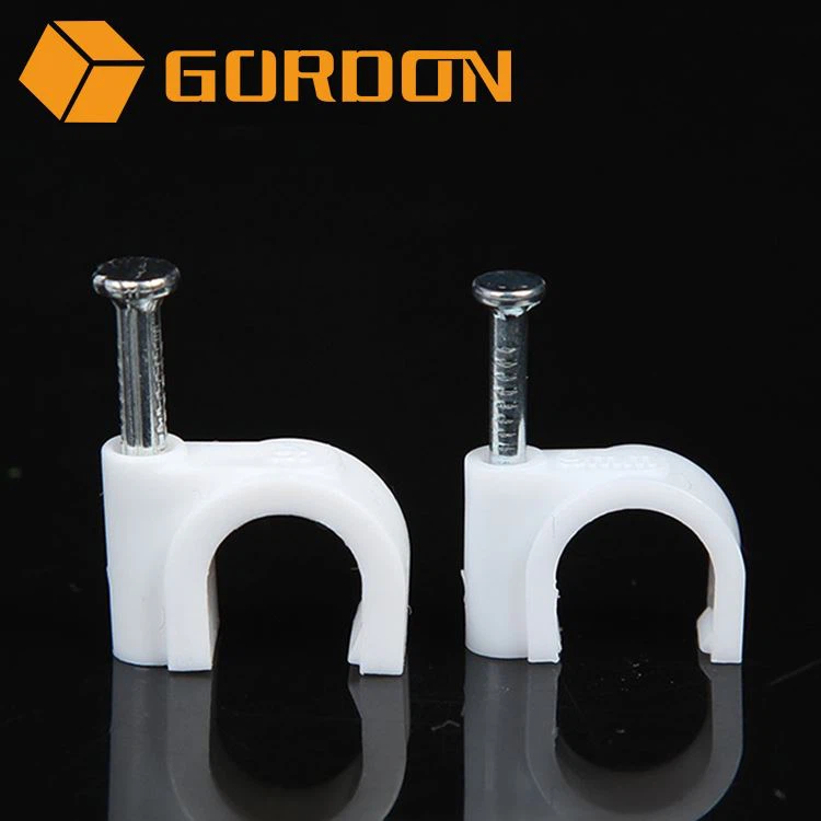 Circle Nail Cable Clip