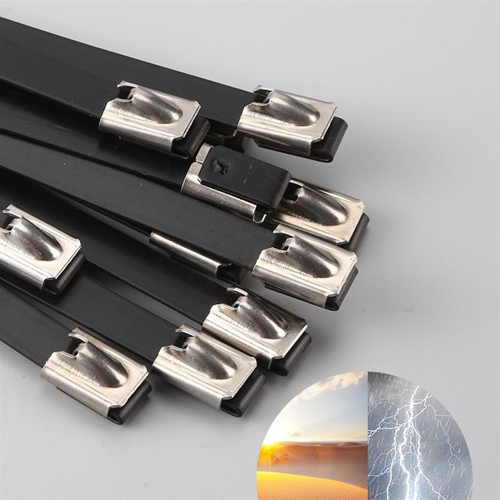 Coated Stainless Steel Cable Ties
