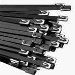 Pvc Coated Stainless Steel Cable Ties